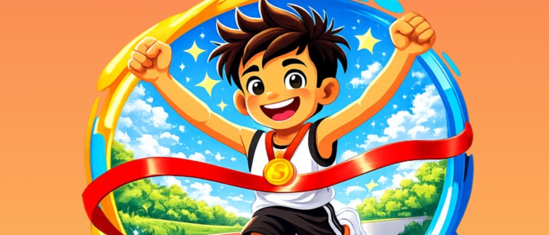 boy running