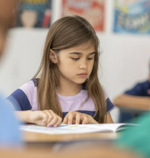 girl reading